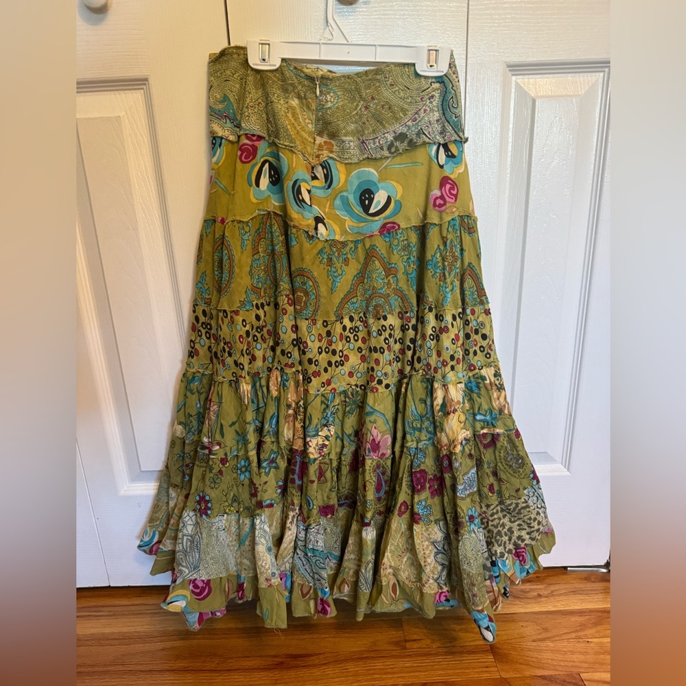 vintage maxi skirt